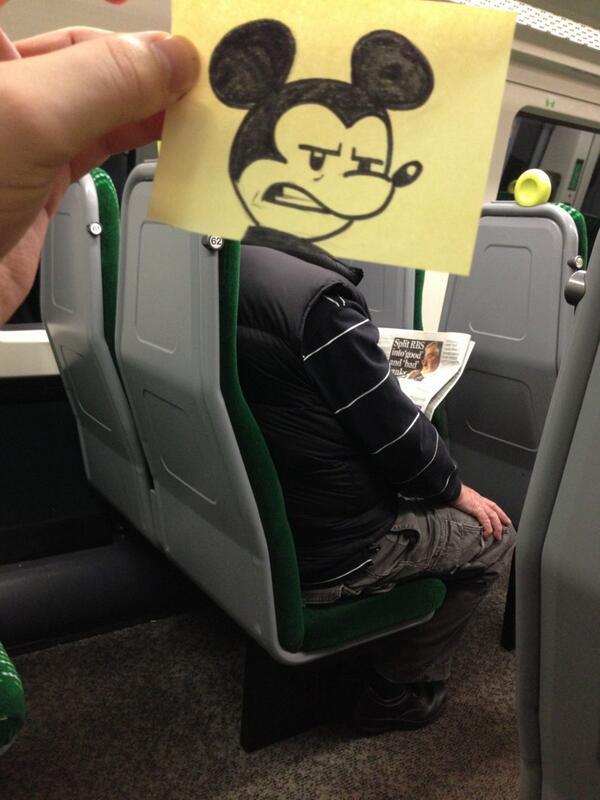 Una divertida forma de pasar el rato en el tren the idealist