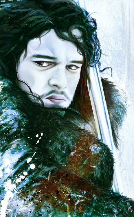 Game of Thrones Portraits by Ignacio de la Calle