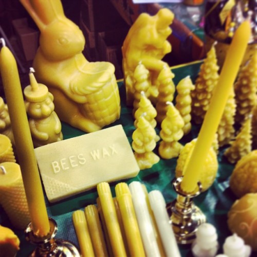 Mind your own #beeswax :-p / at #coffee and #tea #festival #nyc