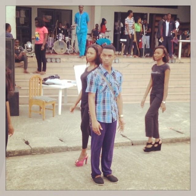 #LatePost from yesterday&#8217;s Model training!!! #Redefinition #Models #Me   (at Covenant University)