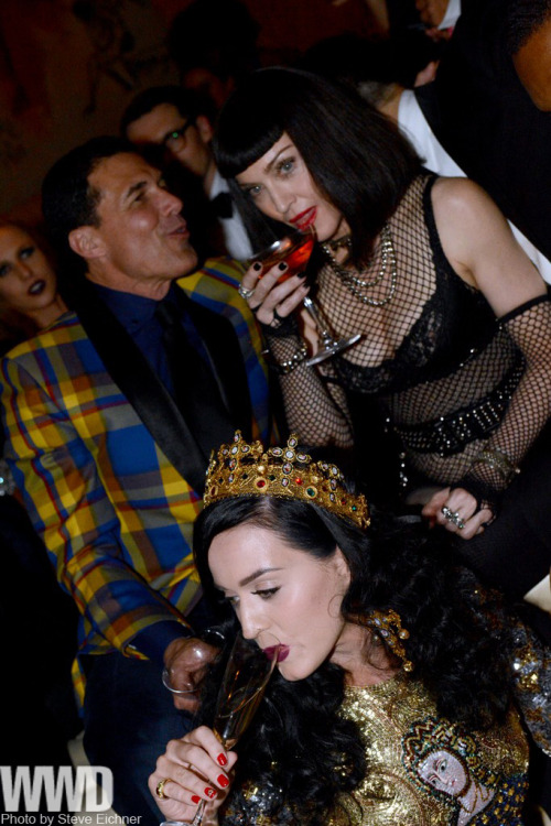 Celebrities Party Post &#8216;Punk&#8217;
Katy Perry and Madonna