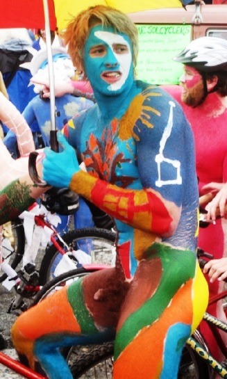 Body paint changes guys in so many ways.
Explore these sexy, colorful guys as they try on their new skins
COLORFUL MEN/PAINTED MEN