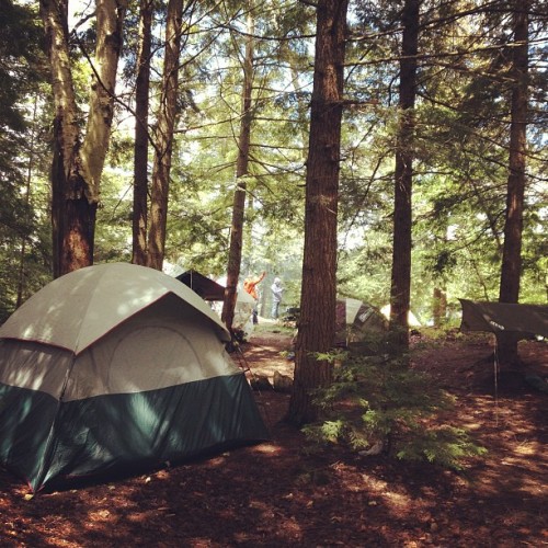 #camping on #indianlake