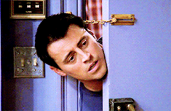 Joey Tribbiani (Matt Leblanc) #Friends #TV show #Gif