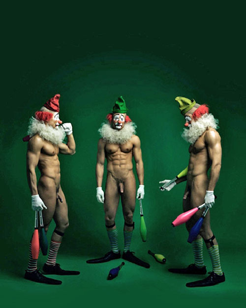 I hate clowns. They creep the shit out of me. But I&#8217;d make an exception for this hot trio.