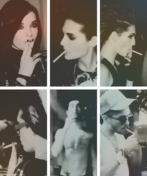 scarswillstayforever:

Random pics of Bill smokingrequested by anon
