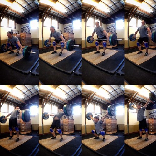 Matt Chan, 2012 CrossFit Games 2nd Place Finisher, Sntach sequence aka slow motion photos.