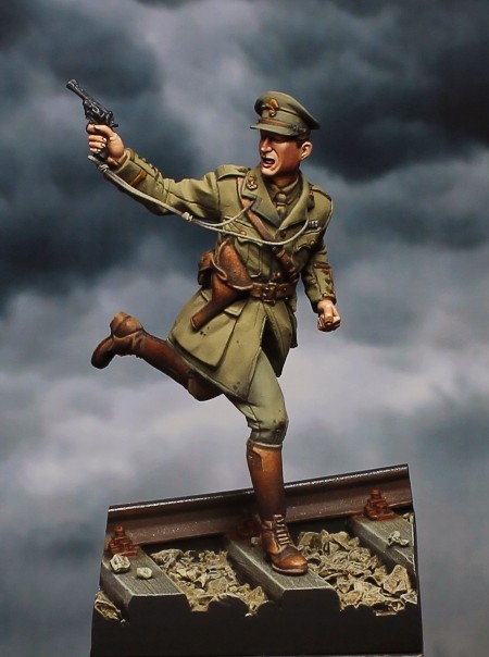 British Officer - Mons - 1914 / Tommy´s War - 54mm