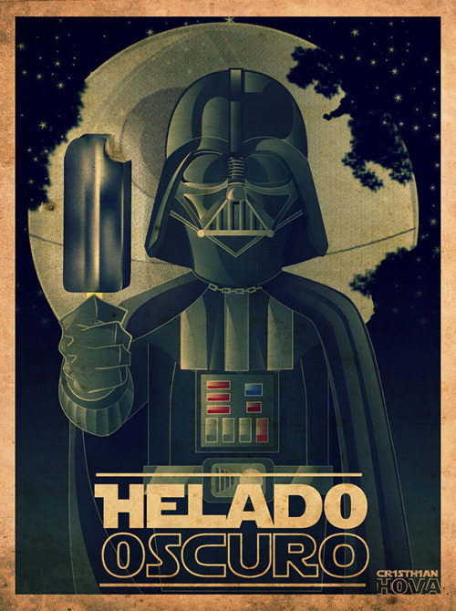 Darth Vader Helado Oscuro (Dark Ice Cream) Created by Cristhian Hoyos Varillas 