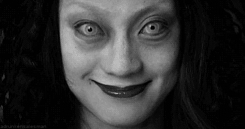 ugly face monster gif