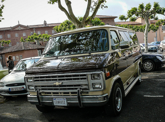 Chevy Van Lavaur on Flickr.Un van Chevrolet lors du festival Rock &amp; Cars 2013 à Lavaur