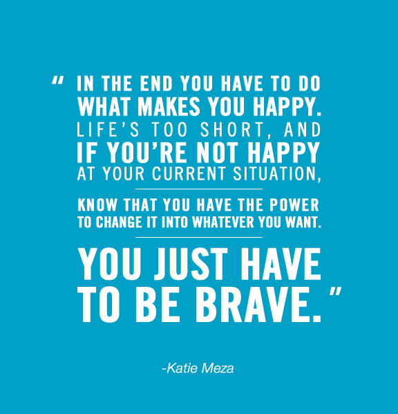 Our inspirational quote of the day comes from designer Katie Meza, via ...