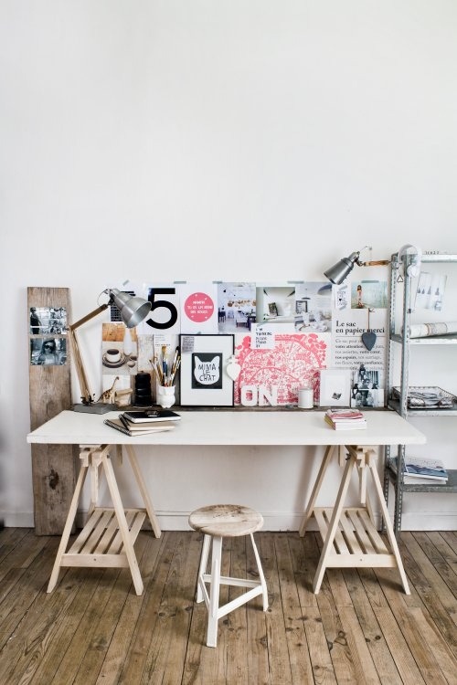 inspiring workspace (via Valentina / Pinterest)
