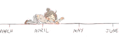 music-speaksx:


crawling my way to the end of this semester 










































Ha, perfect.