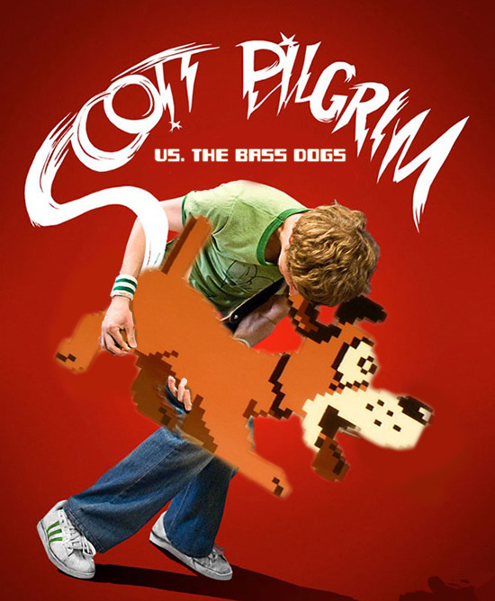 SCOTT PILGRIM VS THE BASS DOGS