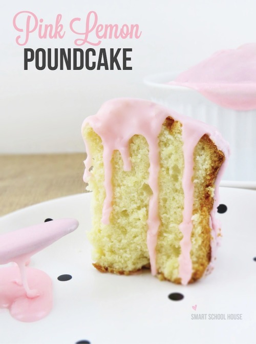 gastrogirl:

pink lemon pound cake.

