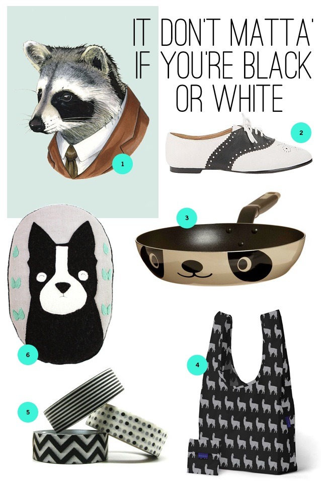 favorite black and white treats to shop for