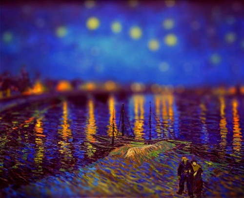 Starry Night Over the Rhone, 1888