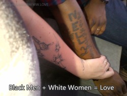 Black Men + White Women = Love