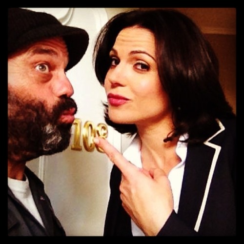 Leroy and Regina, no, wait&#8230; Grumpy and Evil Queen. Oops, NO! Lee and Lana ❤