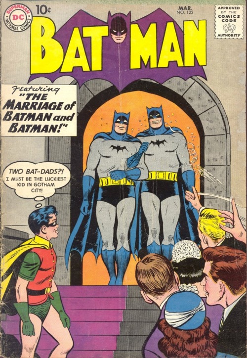 retrogasm:

Batman and Batman
