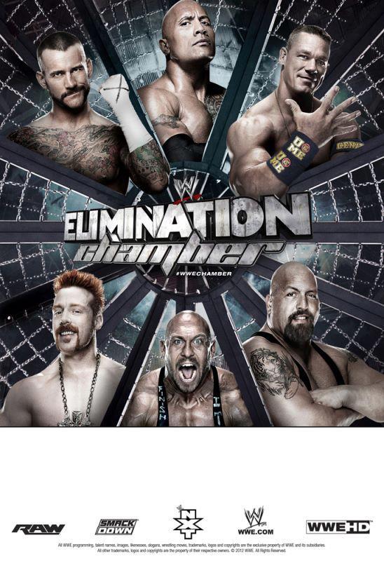 Постер к Elimination Chamber 2013