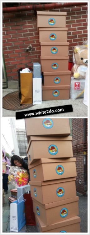 130502 - Baekhyun’s birthday, White2DO’s birthday gifts for Baekhyun Credit: White2DO.