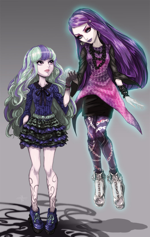 blacklottus:

Monster High Fanarts by - 三芳
