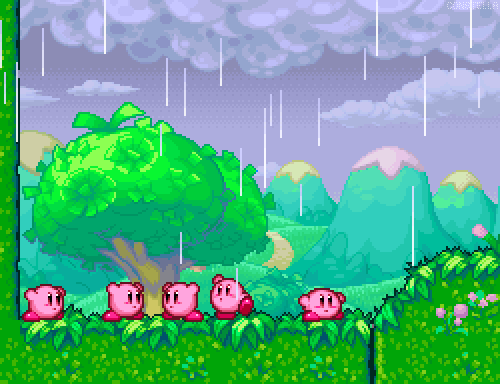 tumblr backgrounds pixel â€¢ nintendo nds kirby attack ds nintendo mass gif constella