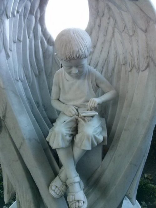 Heartwarming Tombstone of a Kid Playing Pokemon
He&#8217;s catching Geodudes in Heaven now.