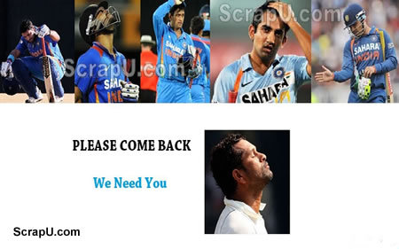 We need you GOD :( - Cricket Team-India pictures