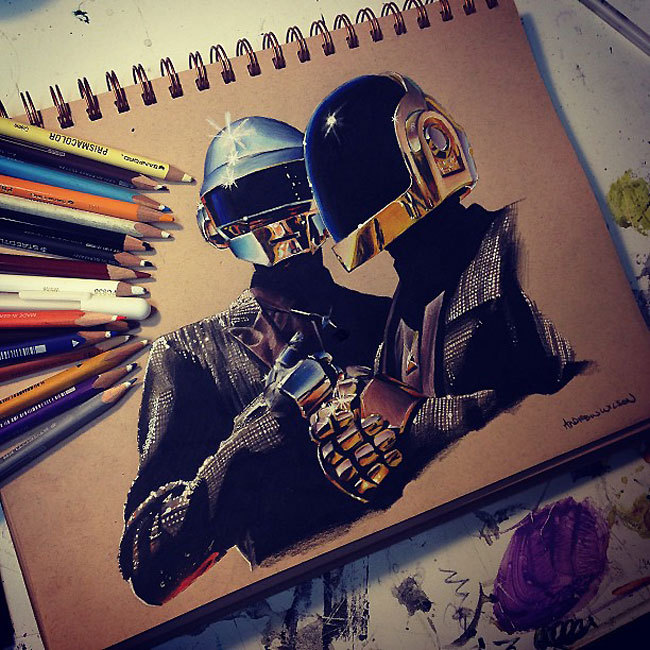 (via Amazing coloured pencil drawings by Andrew Wilson » Lost At E Minor: For creative people)