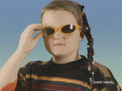 deal with it funny gif