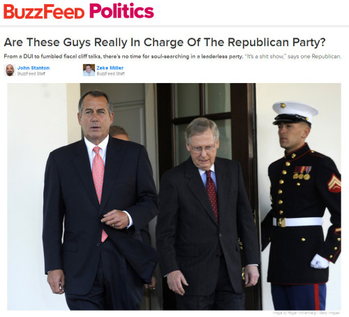 BuzzFeed - 'Are These Guys Really In Charge Of The Republican Party?'