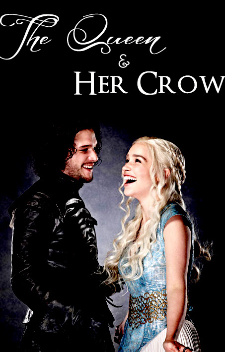 THE QUEEN AND HER CROW. When the two side of Westeros unite, they will be unbeatable. Image from irantrpc.com