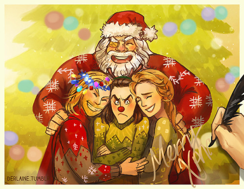 derlaine:

"I don’t understand why we have to try out this foolish Midgardian tradition"
(6 of 16)
I just really enjoy drawing Loki’s annoyed face it makes me laugh to myself like a loon
#awkward family photos#they have 1000yrs worth of horrible family photos#just libraries of it
