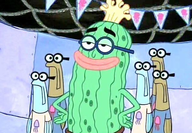 Resultado de imagen de sea pickle spongebob
