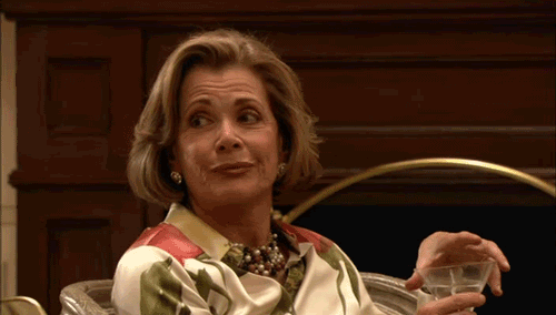 lucille bluth, miley cyrus, we can't stop, arrested development, eye roll