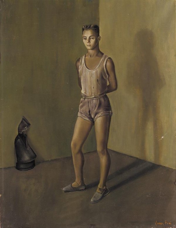 mrsramseysshawl: Leonor Fini (Argentine, 1907 – 1996) Tagged #male nude. But is this really a male nude?