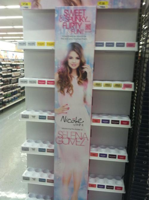 Selena&#8217;s Nail Polish Collection by Nicole by OPI sold out the opening week, congrats @selenagomez! 