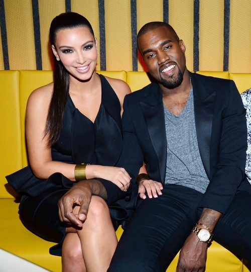 cassyly:

Kim and Kanye have a habit of matching. #9 is pretty extreme. Love it or hate it? - ad http://goo.gl/6zDeu

