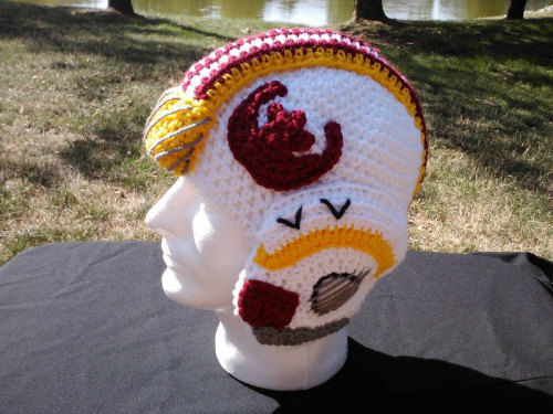X-Wing Crochet Helmet