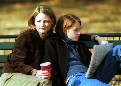 damien: suicideblonde: Jodie Foster and Kristen Stewart filming Panic Room 