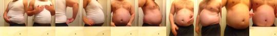 collegegainer12:  update on mah belly  