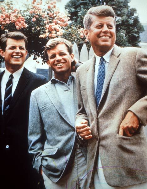 ted kennedy young. Ted Kennedy, Robert F. Kennedy
