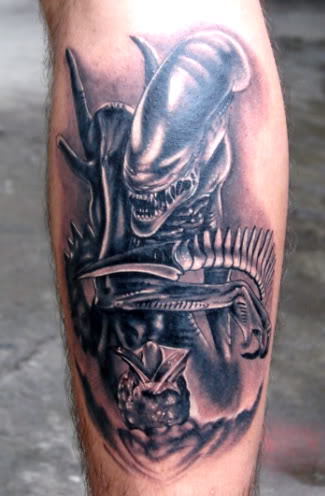 Aliens and Predators · Alien tattoo image by wonder_lick on Photobucket
