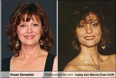 Susan Sarandon Totally Looks Like Lesley Ann Warren from CLUE