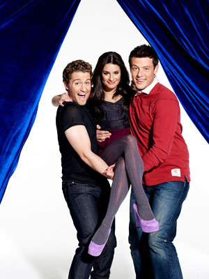 Glee's Matthew Morrison Lea Michele and Cory Monteith