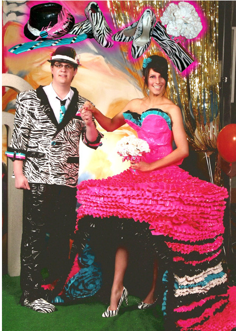 duct tape prom. January 15, 2010. I think