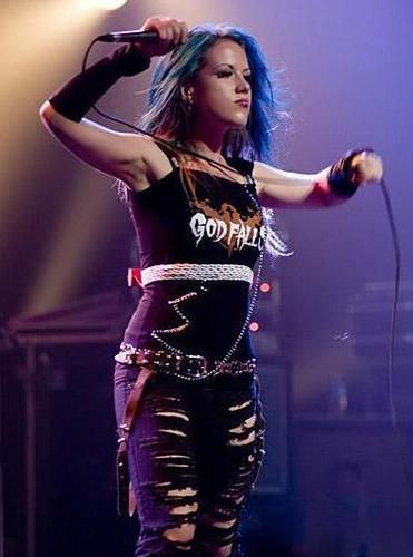 Alissa White-Gluz (vocals for The Agonist) The Agonist on MySpace